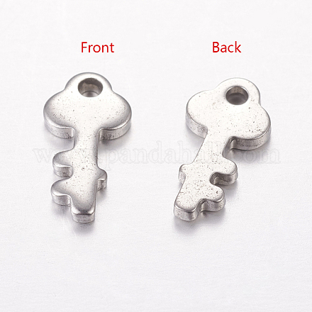 Breloques clés couleur originales 201 pendentifs en acier inoxydable X-STAS-G029-14-1