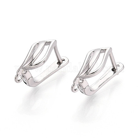 Латунная фурнитура для хооп серег KK-N267-28P-1