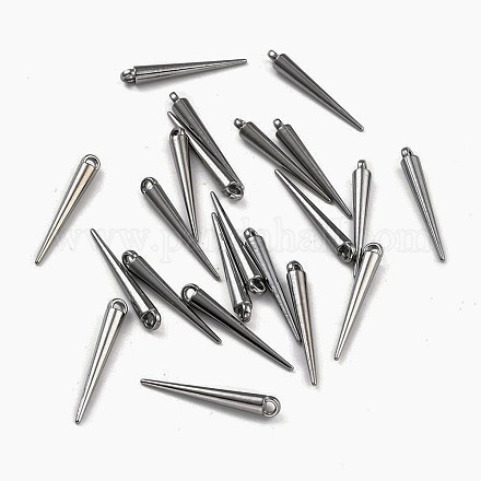 Тибетский стиль сплава шипованные подвески TIBEP-A16461-B-RS-1