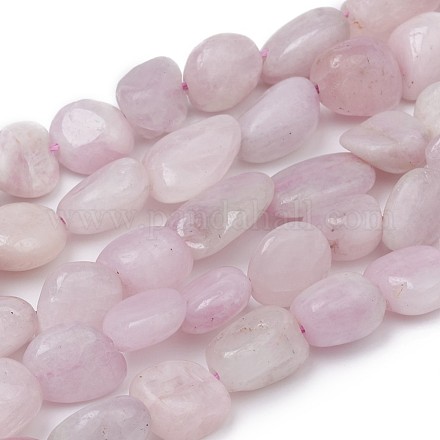 Natural Kunzite Beads Strands X-G-L493-57-1