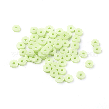 Eco-Friendly Handmade Polymer Clay Beads CLAY-R067-4.0mm-B24-1