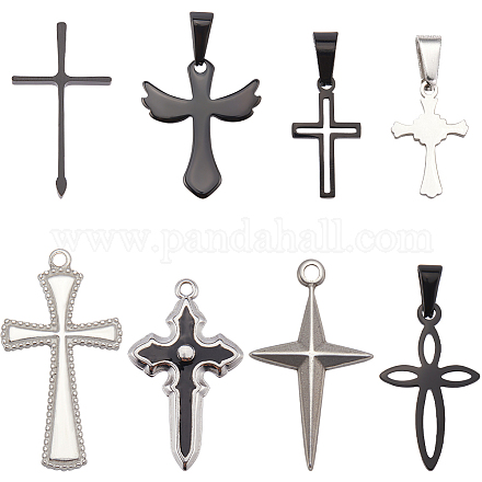 8 шт. 8 стиля подвески из нержавеющей стали 304 STAS-SC0009-08-1