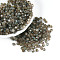 Picasso Glass Seed Beads, Bicone, Faceted, Camel, 4~4.5x3.5~4mm, Hole: 1~1.2mm, about 675pcs/50g