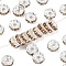 Brass Grade A Rhinestone Spacer Beads, Straight Flange, Rondelle, Silver, Light Colorado Topaz, 8x3.8mm, Hole: 1.5mm
