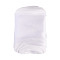 12M Polyester Wave Edge Ribbon, for Garment Accessory, White,  4-1/2~4-3/4 inch(115~120mm)