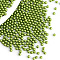 Imitation Pearl Acrylic Beads, No Hole, Round, Olive Drab, 6mm, about 5000pcs/bag