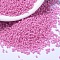 MIYUKI Delica Beads, Cylinder, Japanese Seed Beads, 11/0, (DB1371) Dyed Opaque Carnation Pink, 1.3x1.6mm, Hole: 0.8mm, about 2000pcs/bottle, 10g/bottle