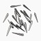 Tibetan Style Alloy Spike Pendants, Lead Free & Cadmium Free, Gunmetal, 34x4.5x4.5mm, Hole: 2mm, about 645pcs/1000g
