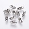 Non-Tarnish 304 Stainless Steel Ball Chain Connectors, Stainless Steel Color, 8x3mm, Fit for 3mm ball chain