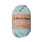 Polyester Cloth Yarn, For Hand Knitting Thick Thread, Crochet Cloth Yarn, Medium Turquoise, 20mm, about 32.81 Yards(30m)/Skein