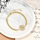 Латунные браслеты с микропаве из чистого кубического циркония BJEW-M050-03G-02-1