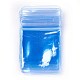 レクタングルPVCジップロックバッグ  再封可能な包装袋  セルフシールバッグ  ライトブルー  13x9cm  片側の厚さ：4.5ミル（0.115mm） OPP-R005-9x13-3