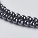 Non-Magnetic Synthetic Hematite Beads G-H1073-1-3