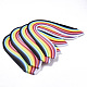 Bricolage papier quilling bandes ensembles: 26 bandes de couleur papier quilling DIY-R041-12-4