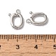 Латунь раз по сравнению с застежками KK-H483-06B-4