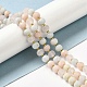 Chapelets de perles en morganite naturelle G-P508-A14-01-2