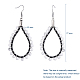 316 Surgical Stainless Steel Dangle Earrings EJEW-JE04070-03-6