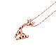 Chic Real Gold Plated Brass Pendant Necklace JN118A-2