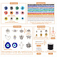 DIY Evil Eye Bracelet Making Kit DIY-TA0004-43-3