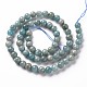 Chapelets de perles en amazonite naturelle G-S333-6mm-005-2