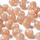 100 pièces 8mm grade aaa pierres précieuses naturelles pierres de soleil perles rondes DIY-LS0002-56-4