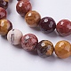 Chapelets de perles en mokaite naturel G-G542-10mm-05-3