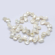 Hebras de perlas keshi de perlas barrocas naturales PEAR-K004-29-2