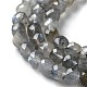 Chapelets de perles en labradorite naturelle  G-M421-B02-01-4
