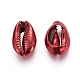 Perlas de concha de vaquero electrochapadas X-BSHE-O017-13A-01-1