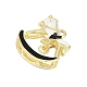 Pendentifs d'émail en alliage&nbsp;ENAM-S026-01B-G-2