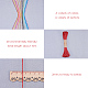Cuerdas de papel para la fabricación de joya de diy OCOR-PH0003-06-2