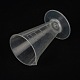 Мерный стаканчик пластиковые инструменты AJEW-P092-01C-3