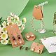 Nbeads 400 Pcs 4 Styles Paper Jewelry Display Cards CDIS-NB0001-24-4