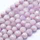 Natürliche lila Kunzit Perlen Stränge G-D0013-41-1