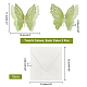 Nbeads 12Pcs Hollow Out Butterfly Paper Cards AJEW-NB0002-78-2