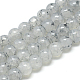 Chapelets de perles en verre X-DGLA-S115-8mm-YS55-1