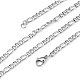 Figaro Chain Necklace for Men NJEW-F027-03-1mm-1