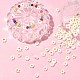 100pcs perles de verre millefiori faites à la main LAMP-CJ0001-66-6