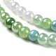 Fili di perle di vetro elettrolitico transperant GLAA-P056-4mm-B04-3