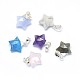Natural & Synthetic Mixed Gemstone Charms G-F584-A-2
