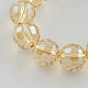 Fili di perle di vetro placcato EGLA-R041-12mm-02-1