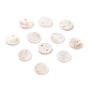 Natural Freshwater Shell Buttons BSHE-B003-16-1