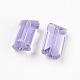 Abalorios de cristal austriaco de imitación SWAR-F081-6x12mm-04-3