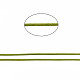 ナイロン糸  ラットテールサテンコード  オリーブドラブ  1mm程度  約76.55ヤード（70m）/ロール NWIR-Q010A-214A-3