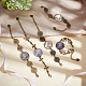PandaHall 5PCS Bracelet Blank Bezel Settings for Jewelry Making DIY-PH0009-13-5