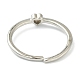 Brass Cuff Rings RJEW-L100-006P-3