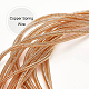 BENECREAT 1.5mm/15 Gauge Electroplated Copper Wire CWIR-WH0013-004G-3