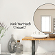 PVC Wall Stickers DIY-WH0228-047-3