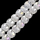 Chapelets de perles en verre électroplaqué EGLA-Z001-03A-AB03-2