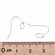 925 Sterling Silver Earring Hooks STER-I014-10S-3